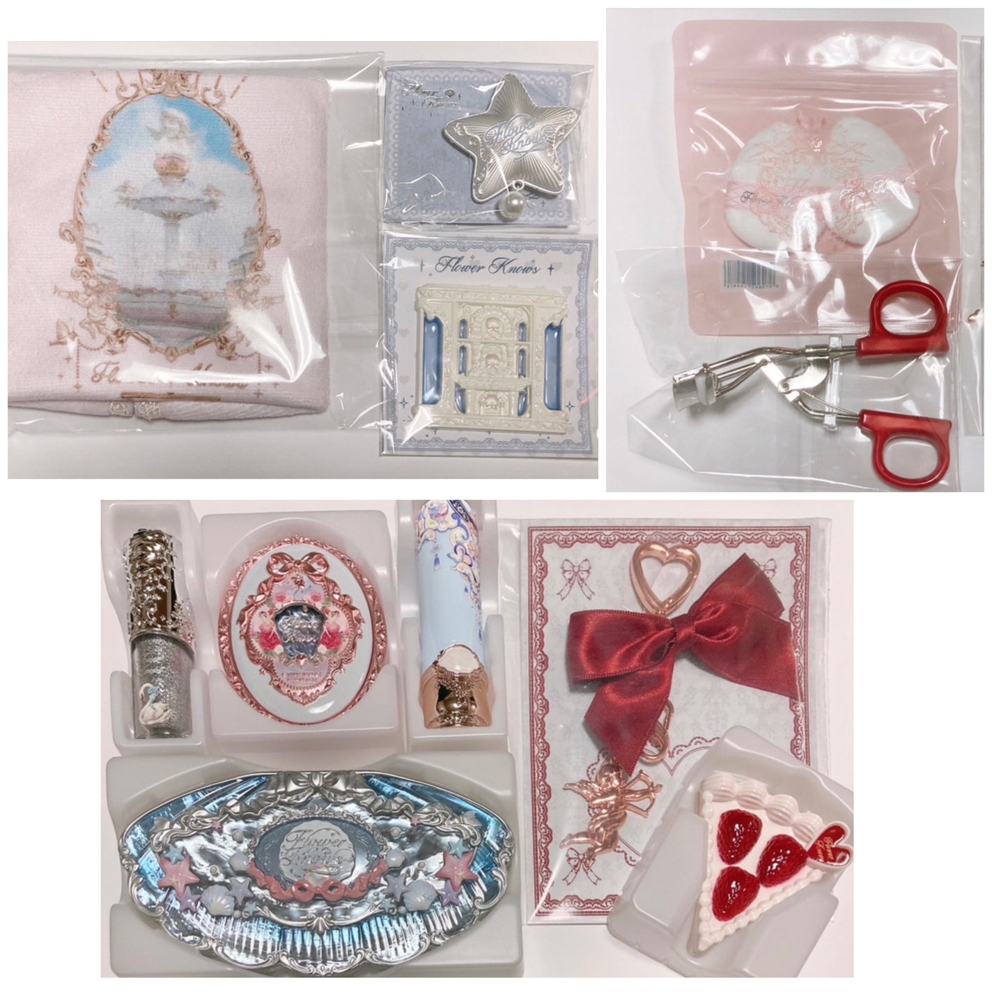 にくきゅう on LIPS 「フラワーノーズのハッピーバッグ(アイシャドウ選べる合計8点入り..」(1枚目)