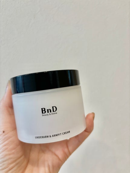 BnDアンダーアームクリーム(ボディクリーム)/BnD/デリケートゾーンケアを使ったクチコミ(1枚目)