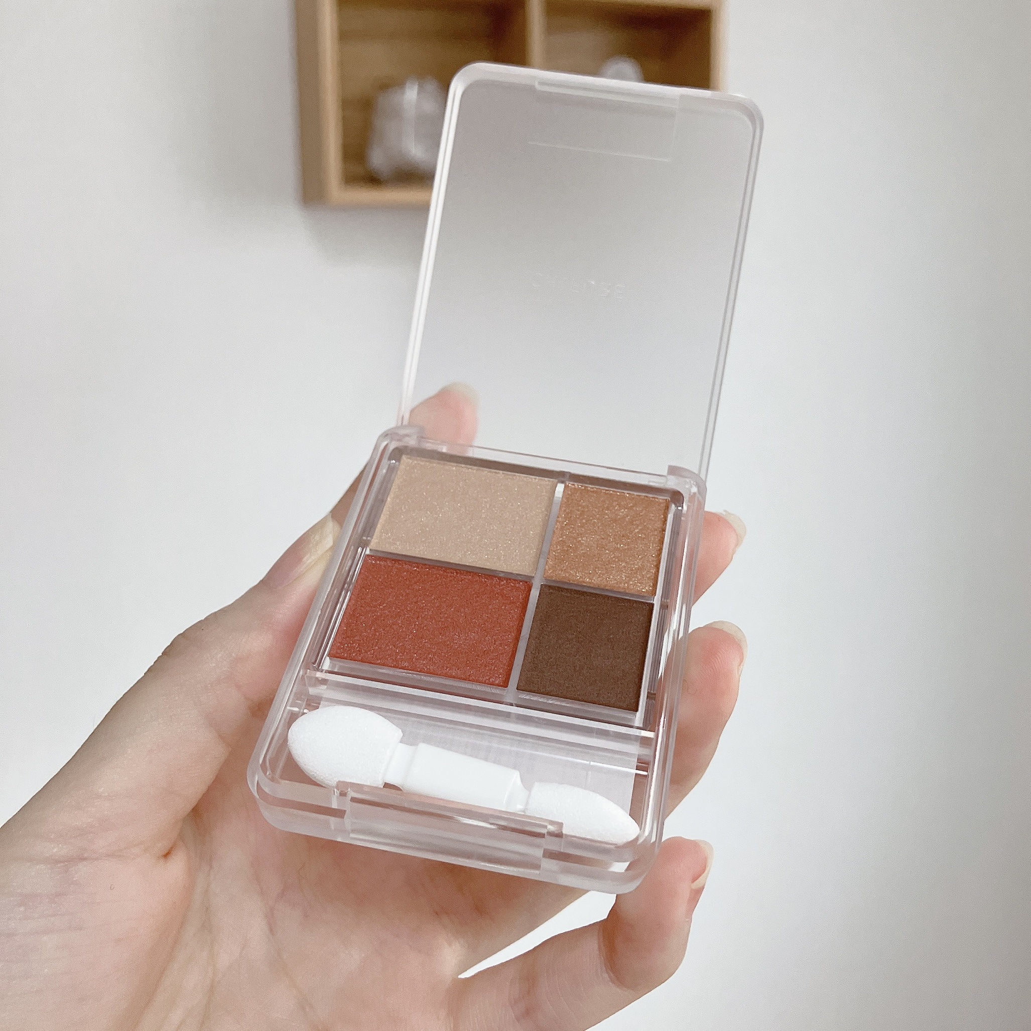 グラデーション アイシャドウ 76 レッドブラウン/ちふれ/アイシャドウパレットを使ったクチコミ（2枚目）