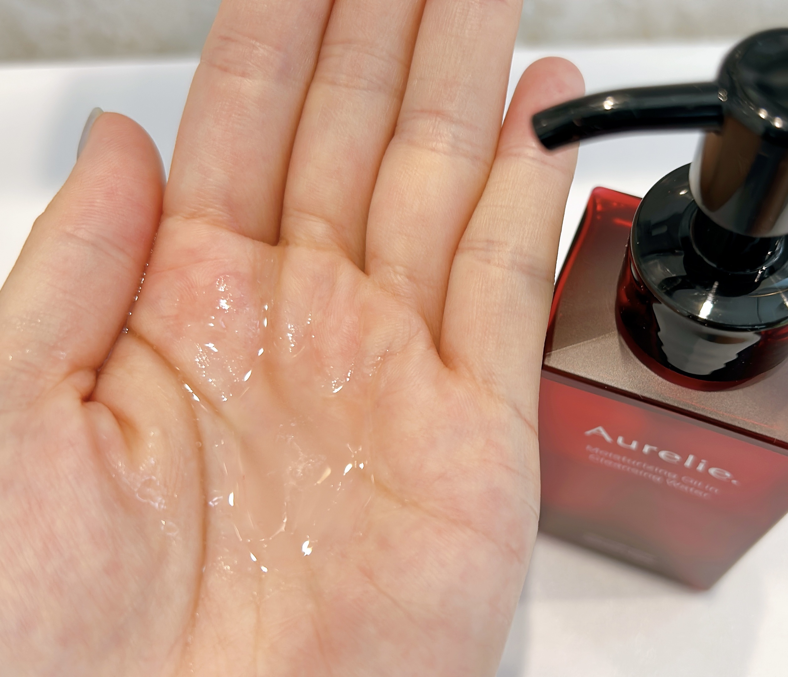 オレリー　モイストオイルインクレンジングウォーター/Aurelie./クレンジングウォーターを使ったクチコミ（3枚目）