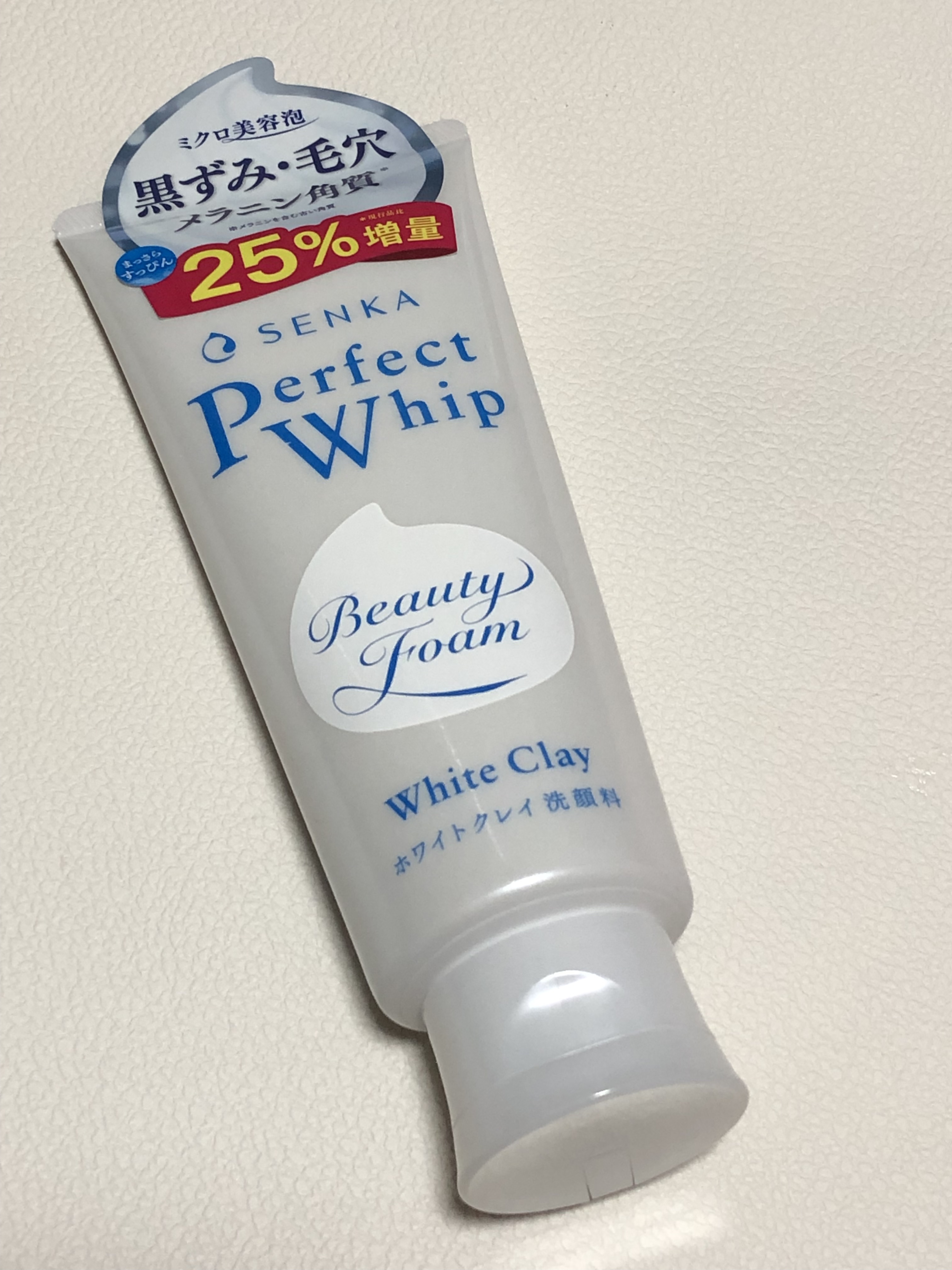 センカ パーフェクトホイップ ホワイトクレイ/SENKA（専科）/洗顔フォームを使ったクチコミ（1枚目）