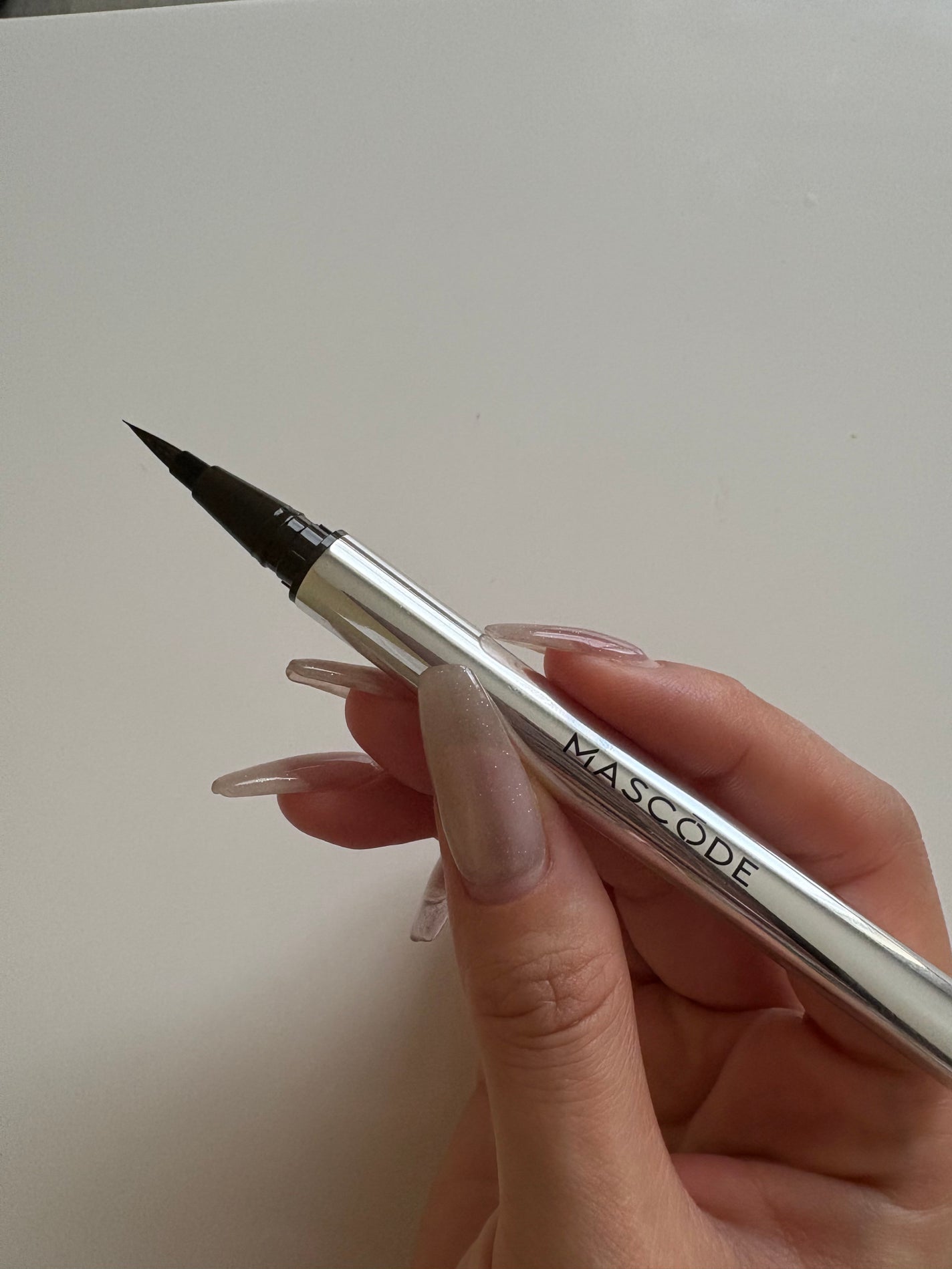 マスコード スリークリキッド アイライナー /MASCODE/リキッドアイライナーを使ったクチコミ(1枚目)