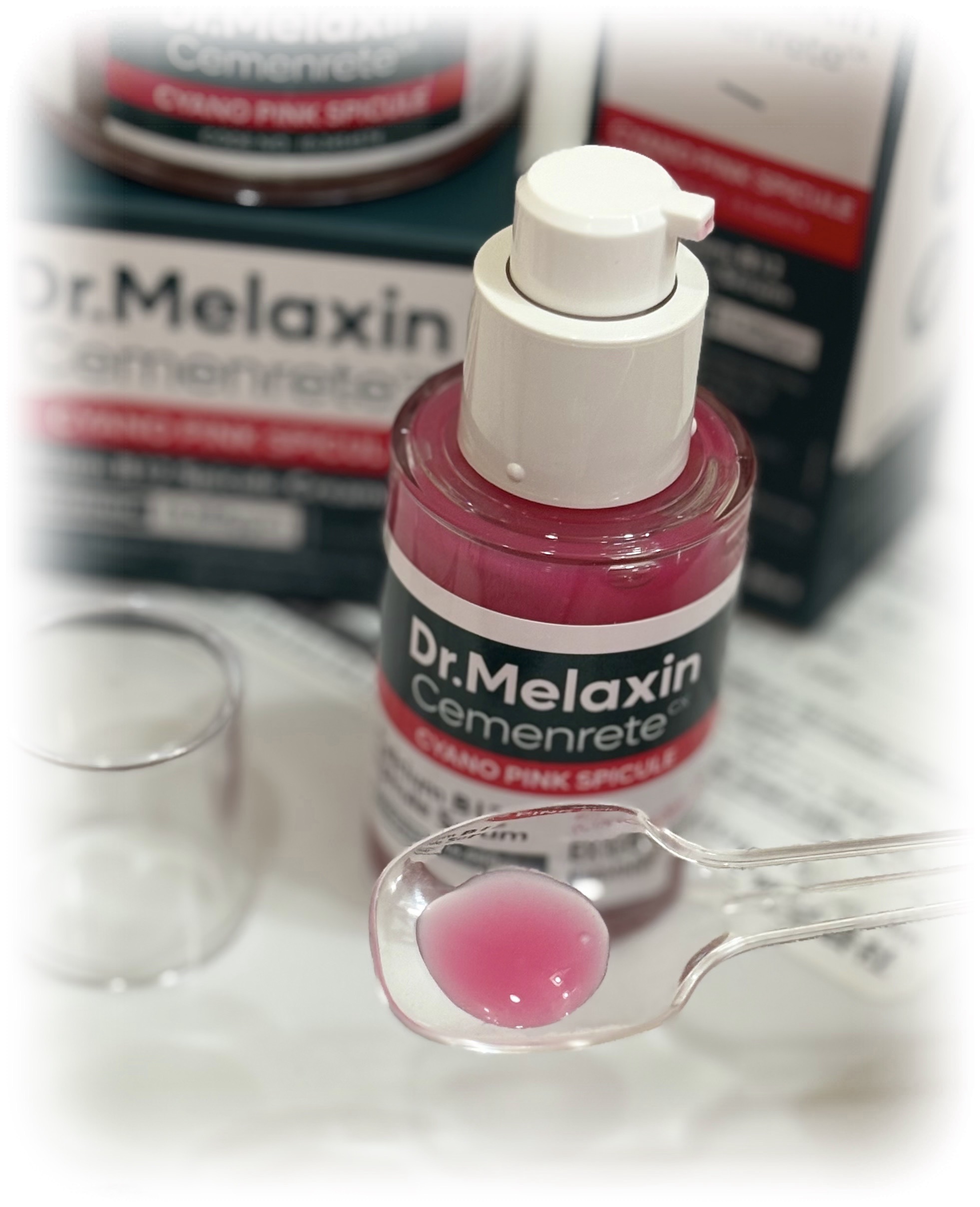 セメンリトシアノ ピンクスピキュールセラム/Dr.Melaxin/美容液を使ったクチコミ（2枚目）