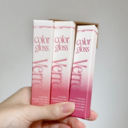 ベールカラーグロス/too cool for school/リップグロスを使ったクチコミ(4枚目)