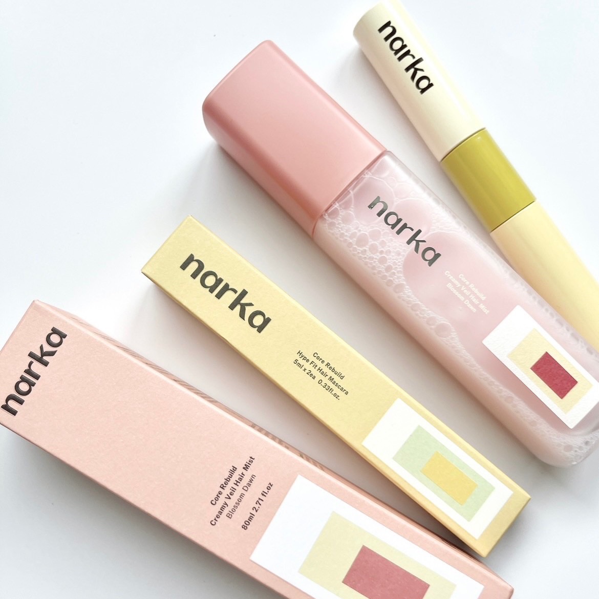 ハイプフィットヘアマスカラ/narka/その他スタイリングを使ったクチコミ（3枚目）