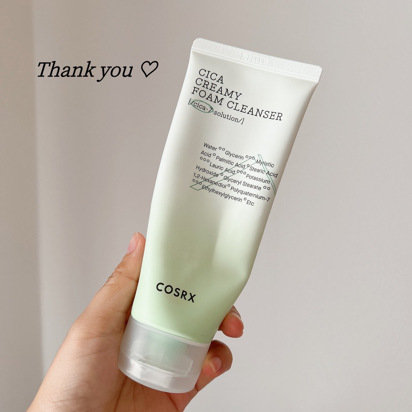 ピュアフィットシカ クリーミーフォームクレンザー /COSRX/洗顔フォームを使ったクチコミ(1枚目)