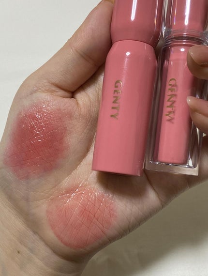 ジェンティー モチュルンリップティント/GENTY/リップティントを使ったクチコミ(2枚目)