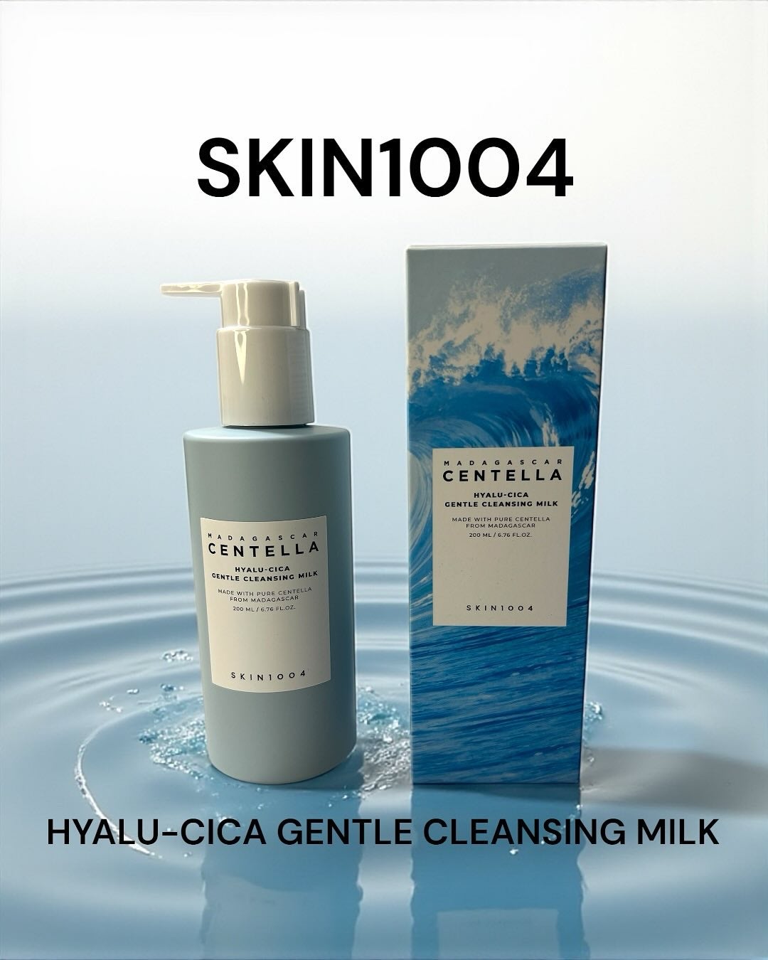 ヒアルーシカ ジェントルクレンジングミルク/SKIN1004/ミルククレンジングを使ったクチコミ(1枚目)