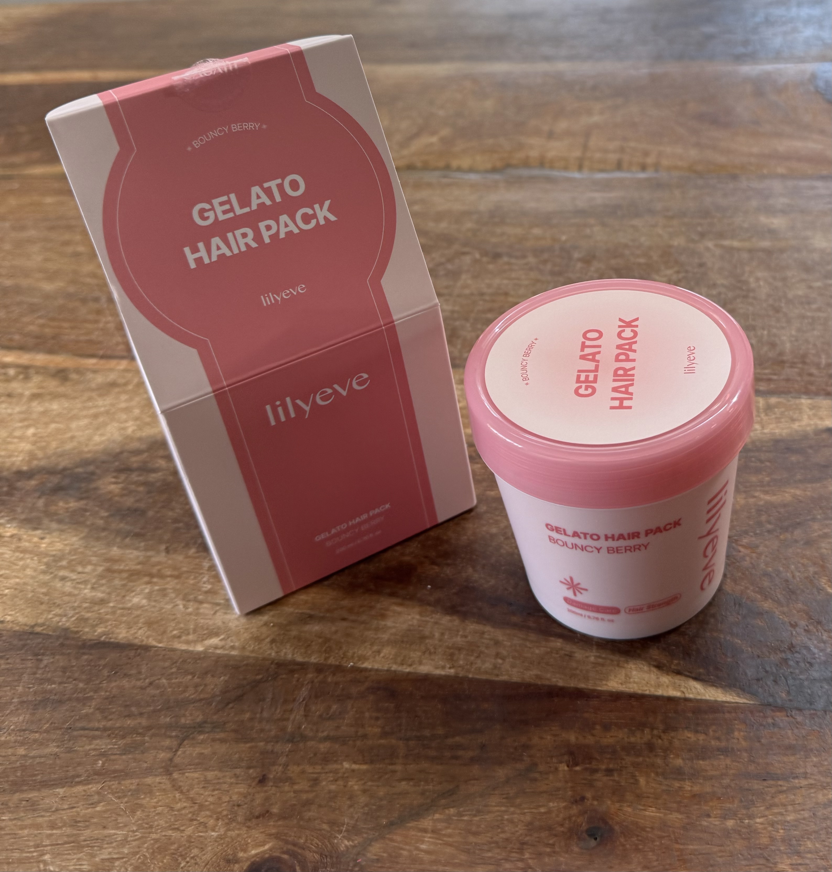 リペアターンジェラートヘアパック バウンシーベリー/リリーイブ/洗い流すヘアトリートメントを使ったクチコミ（2枚目）