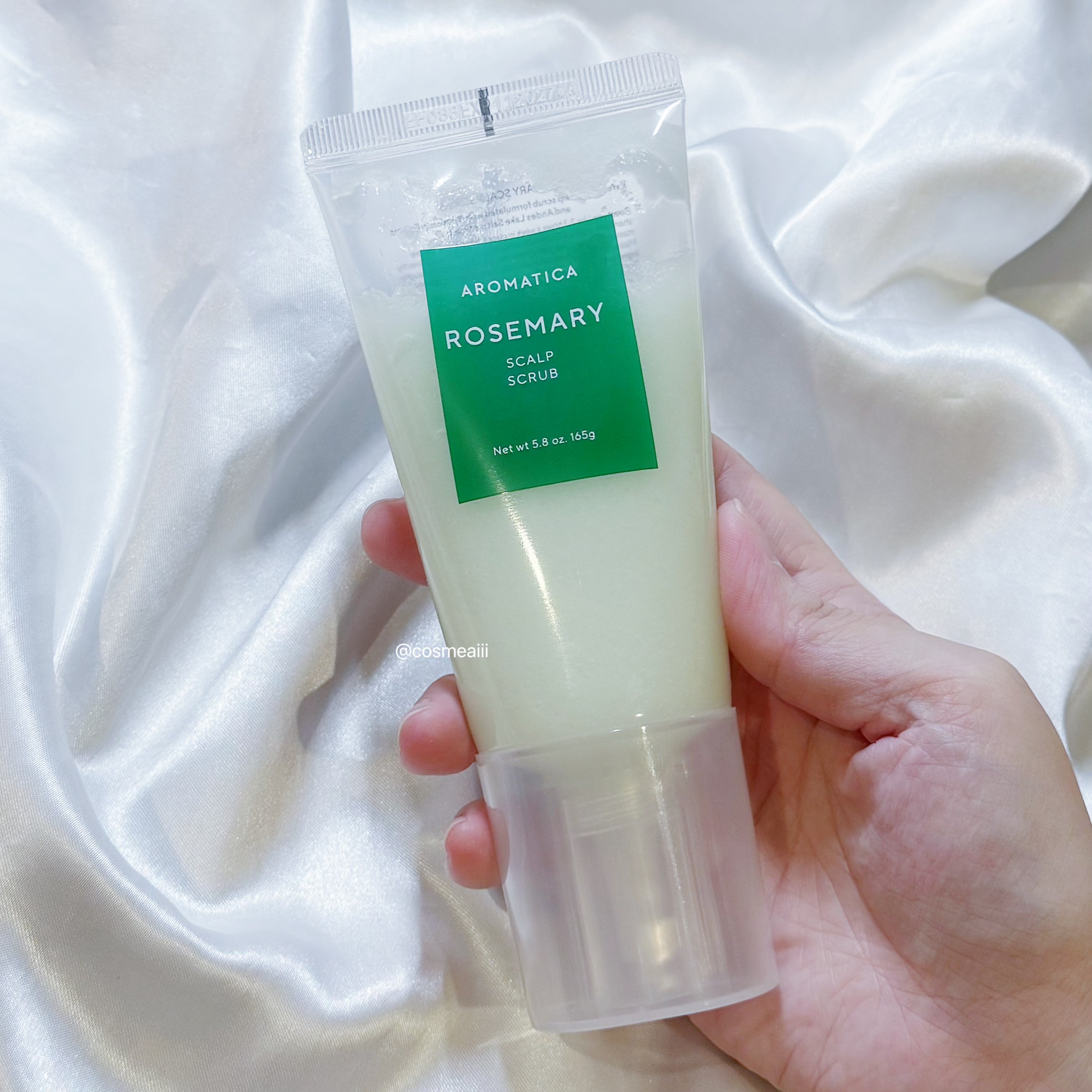 ローズマリー スカルプ スクラブ/AROMATICA/ヘッドスクラブを使ったクチコミ（2枚目）