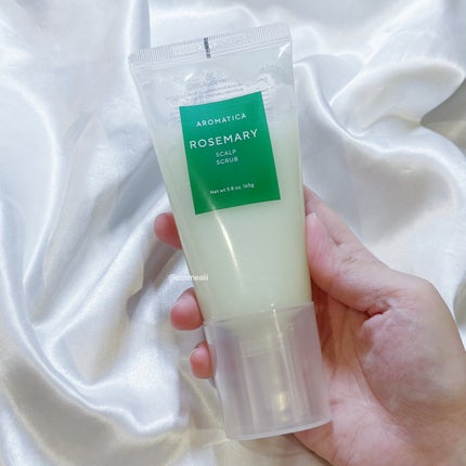ローズマリー スカルプ スクラブ/AROMATICA/ヘッドスクラブを使ったクチコミ(2枚目)