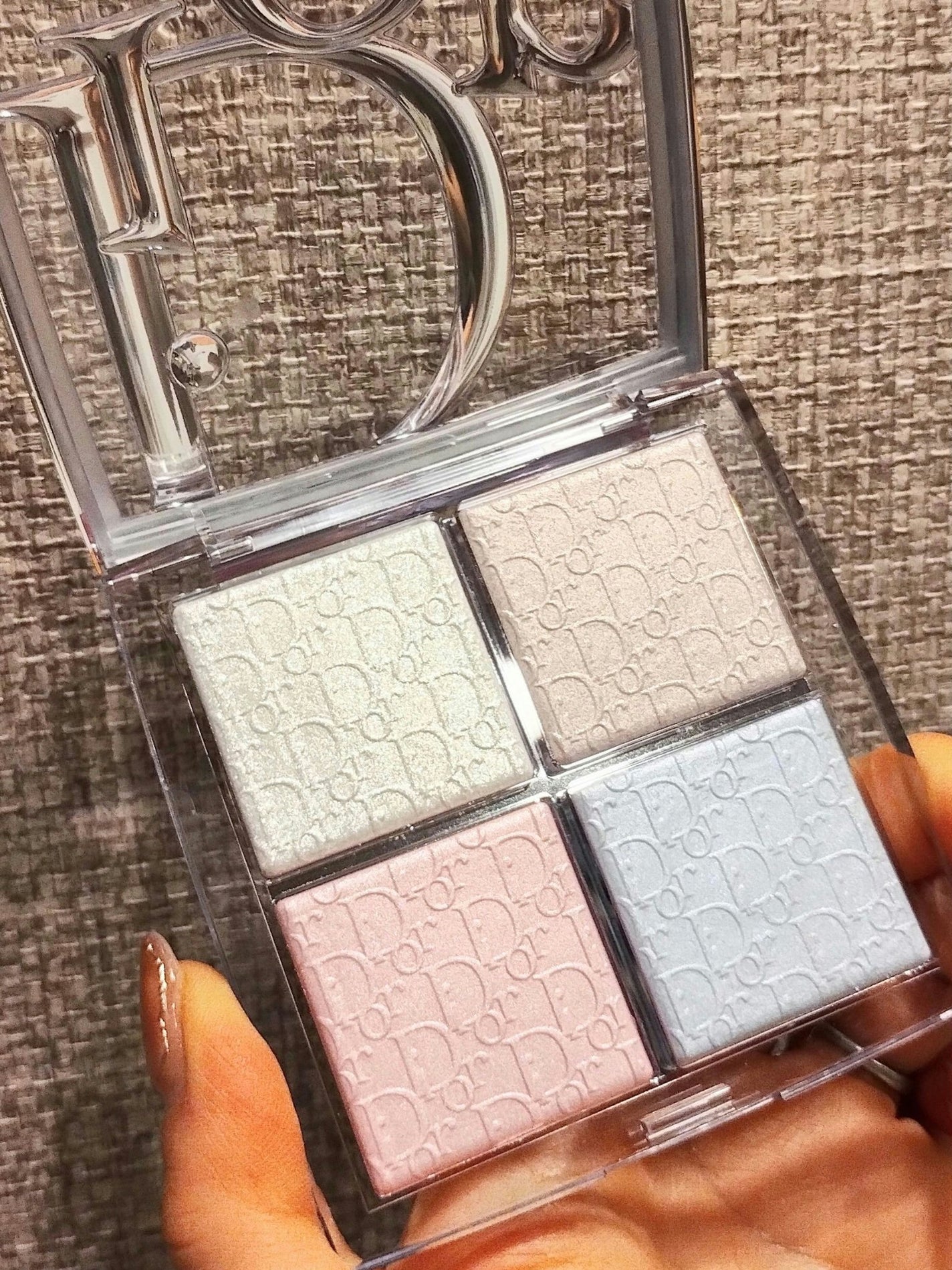 バックステージ グロウ マキシマイザー パレット/Dior/ハイライトを使ったクチコミ(2枚目)