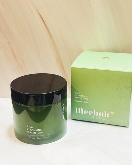 saya on LIPS 「MeebakCICAクレンジングウォーターパッド80枚入りW洗..」(5枚目)