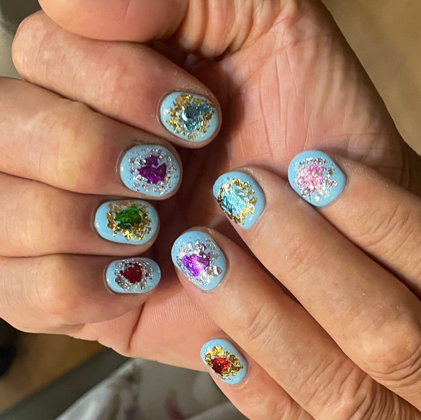 𐔌՞ . .՞ 𐦯 on LIPS 「いいね、保存嬉しいです🎶#ネイル#ジェルネイル#垢抜け#ネイル..」(1枚目)