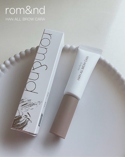ハンオールブロウカラ/rom&nd/眉マスカラを使ったクチコミ(1枚目)