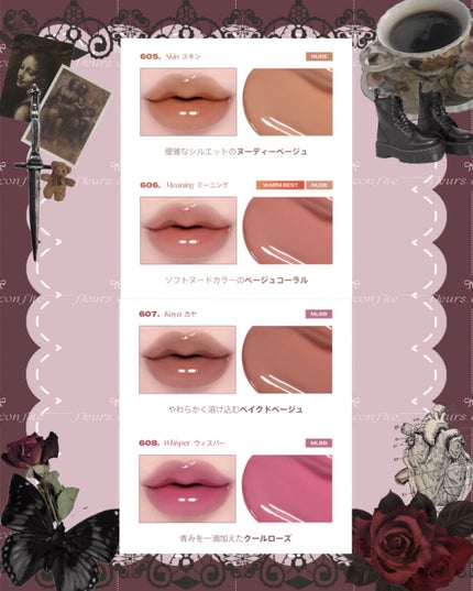 フルーティーグラムティント/Laka/リップティントを使ったクチコミ(7枚目)