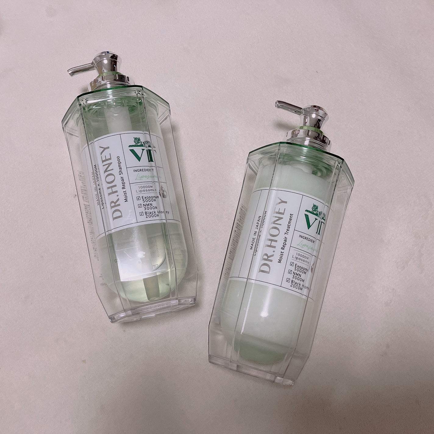 DRハニー VT モイスト リペア シャンプー/ヘアトリートメント/DR.HONEY/市販シャンプーを使ったクチコミ(1枚目)