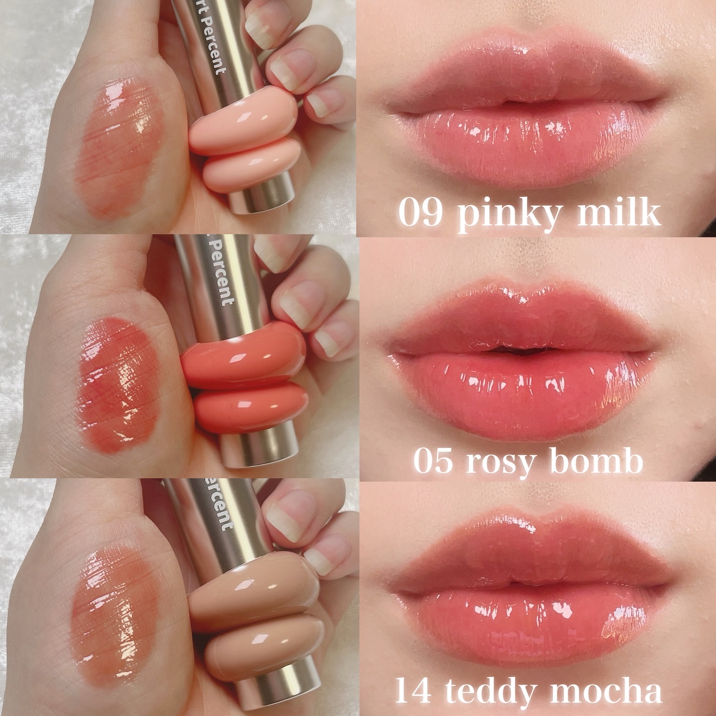 ドットオンムードワンウェイグロイティント/Heart Percent/リップティントを使ったクチコミ（1枚目）