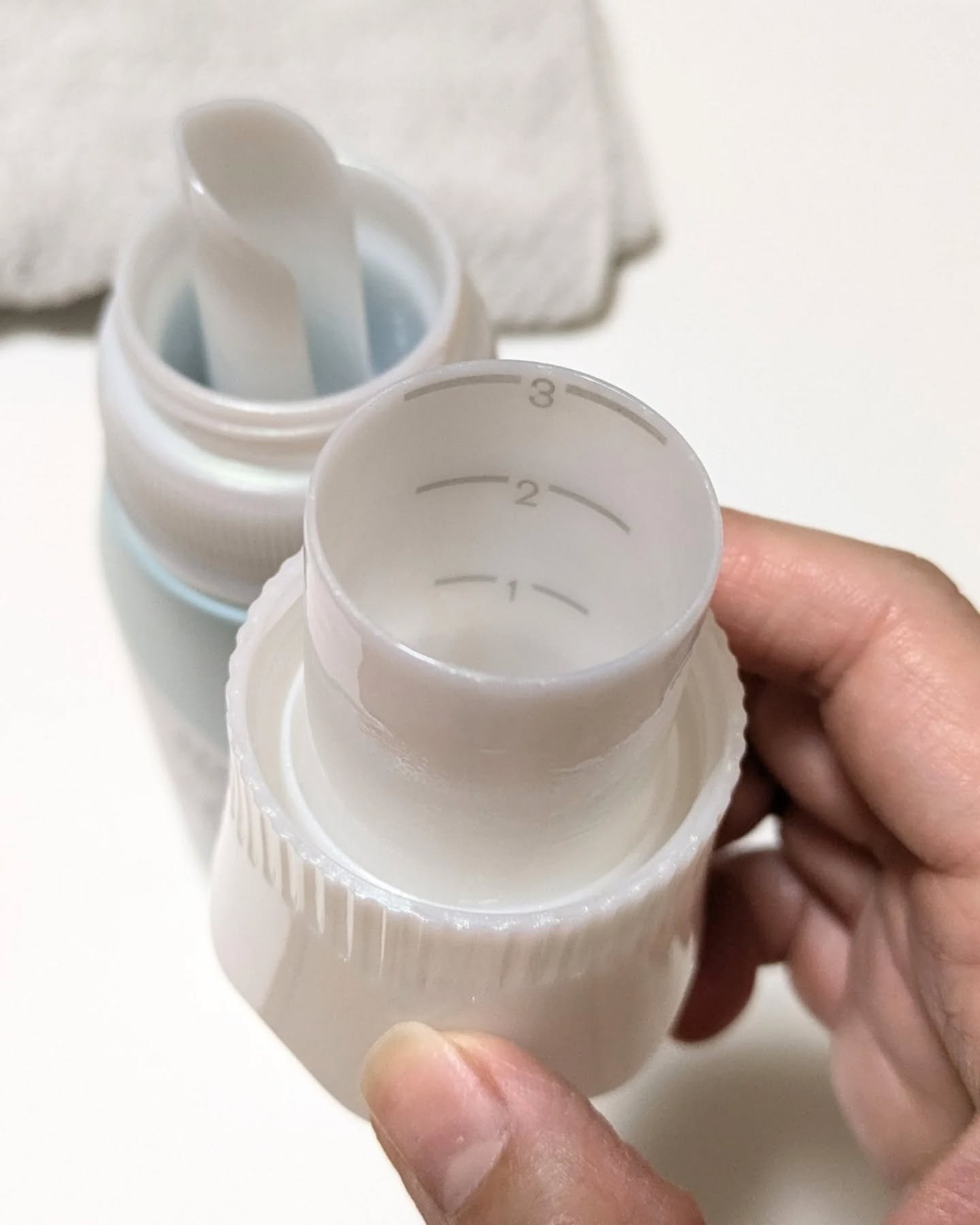 レノアリセット セラム ミネラルジャスミンの香り/レノア/柔軟剤を使ったクチコミ（2枚目）