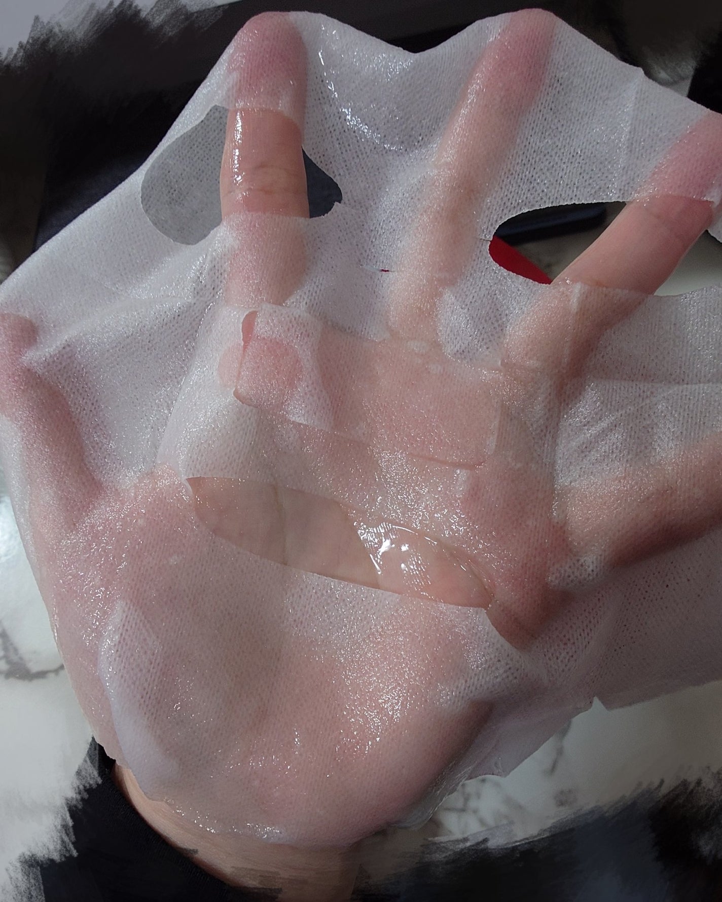 リズム ベース デイリーケアマスク グロウ/RISM/シートマスク・パックを使ったクチコミ(3枚目)