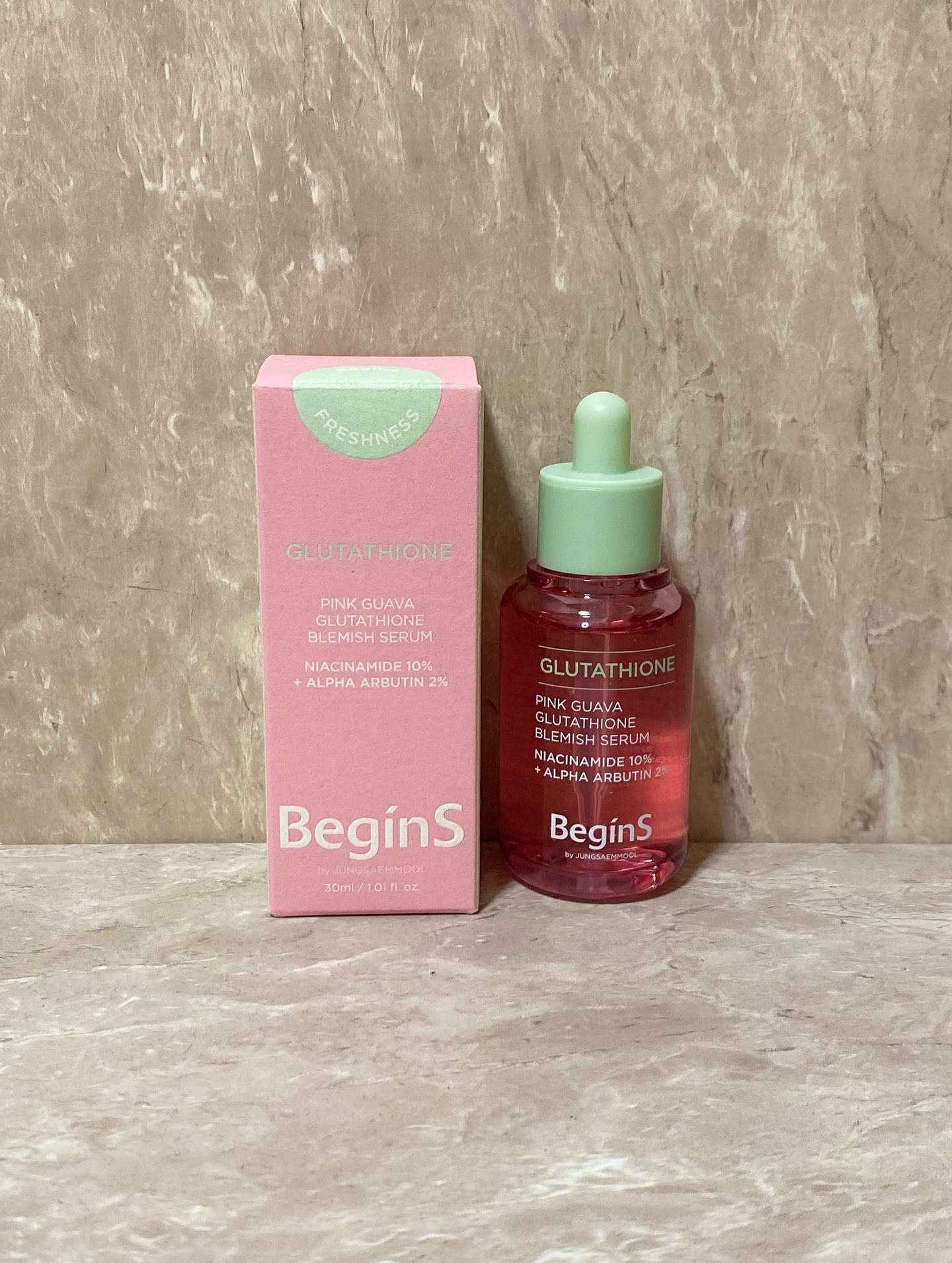 ビギンスバイジョンセンムルピンクGBセラム/BeginS by JUNGSAEMMOOL/美容液を使ったクチコミ（1枚目）