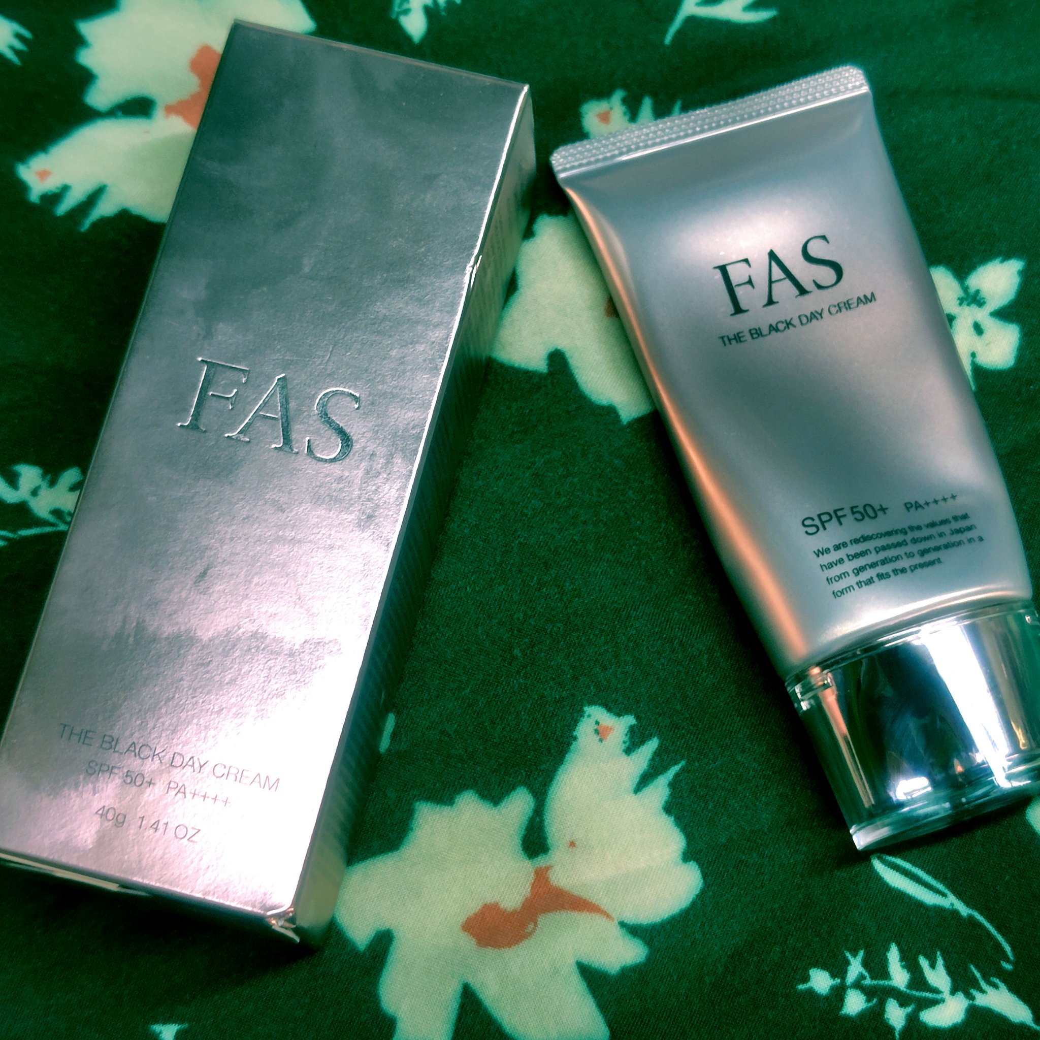 FAS ザ ブラック デイ クリーム/FAS/フェイスクリームを使ったクチコミ（1枚目）