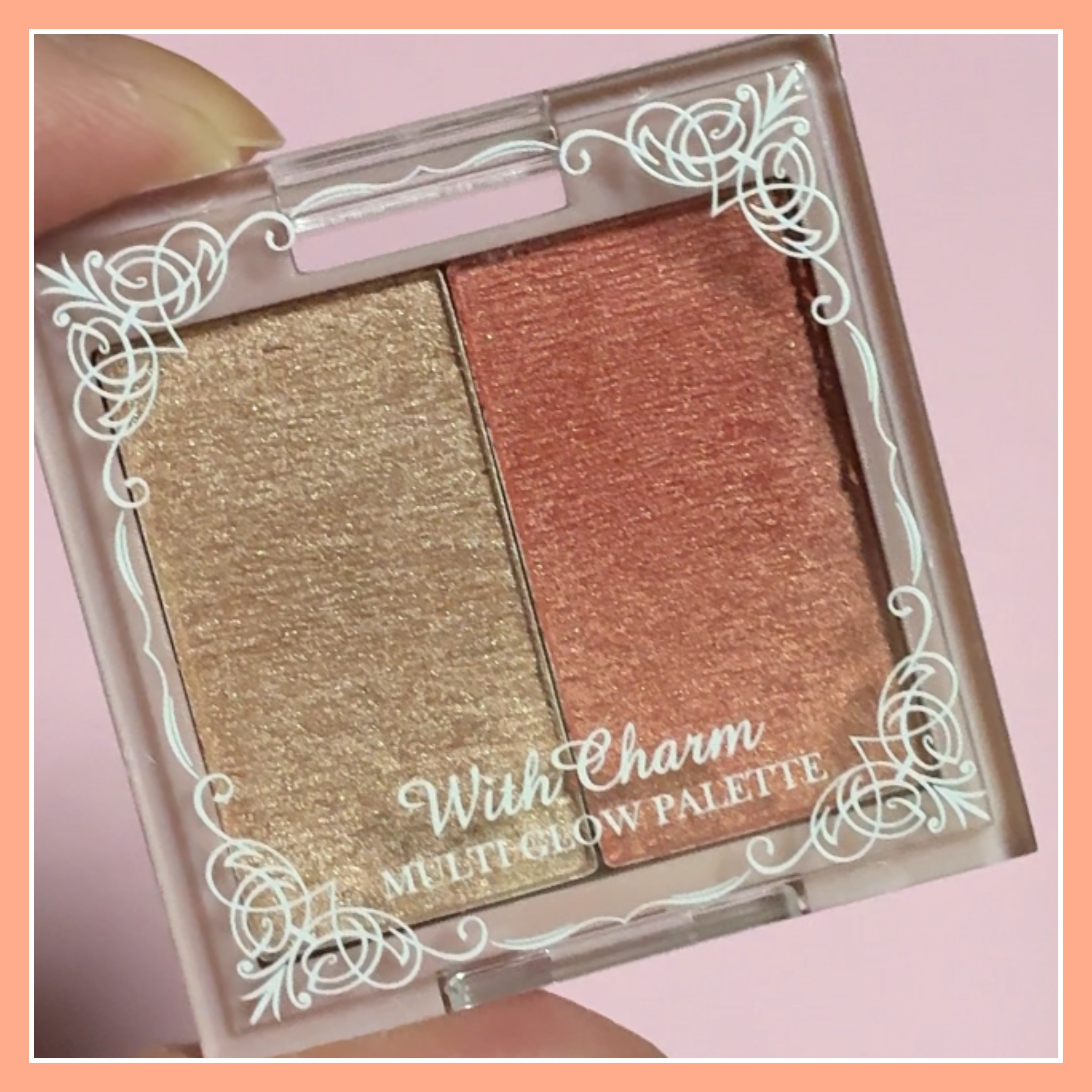 &. Wチャーム レア感覚マルチグロウパレット/DAISO/マルチパレットを使ったクチコミ（3枚目）