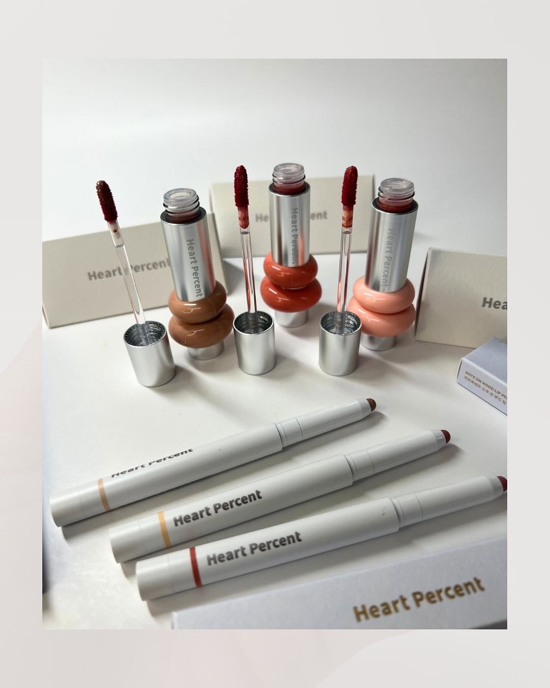 ドットオンムードリップペンシル/Heart Percent/リップライナーを使ったクチコミ（3枚目）