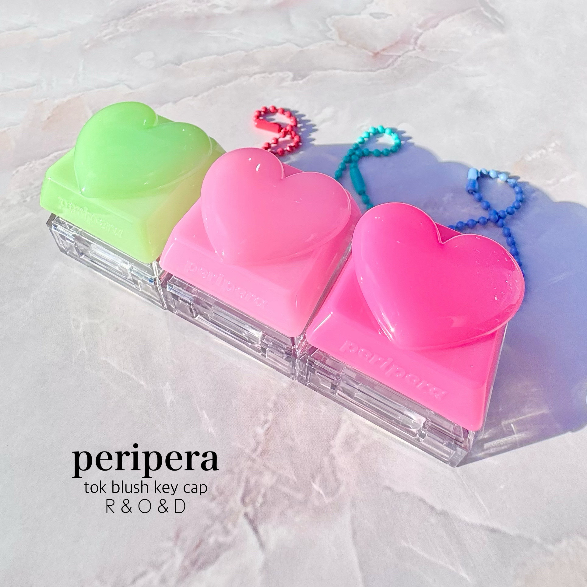 ペリペラ トック ブラッシュ キーキャップ/PERIPERA/パウダーチークを使ったクチコミ（2枚目）