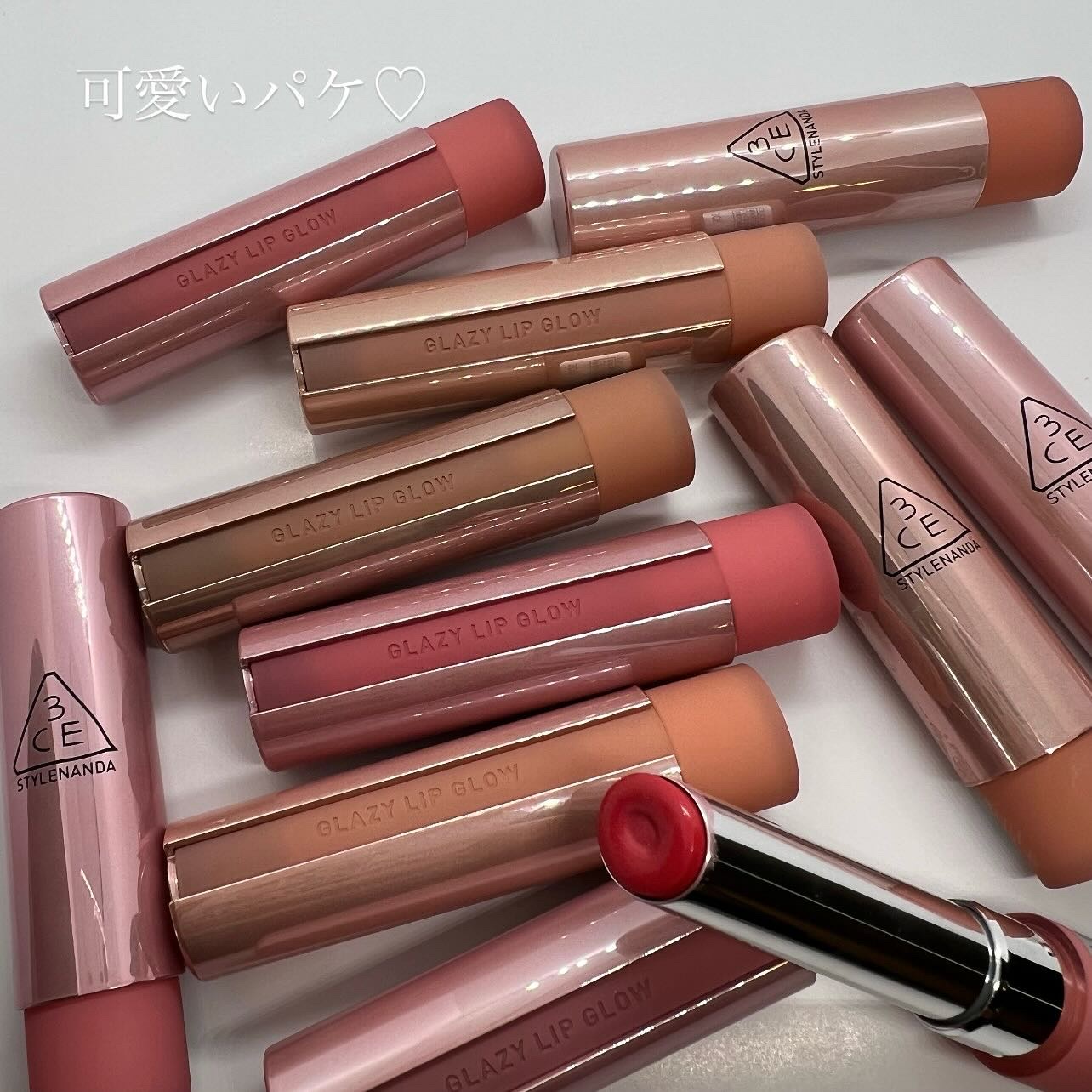 ユラ on LIPS 「3CEの新作 3CE グレイジーリップグロウ 全10色 ..」 | LIPS