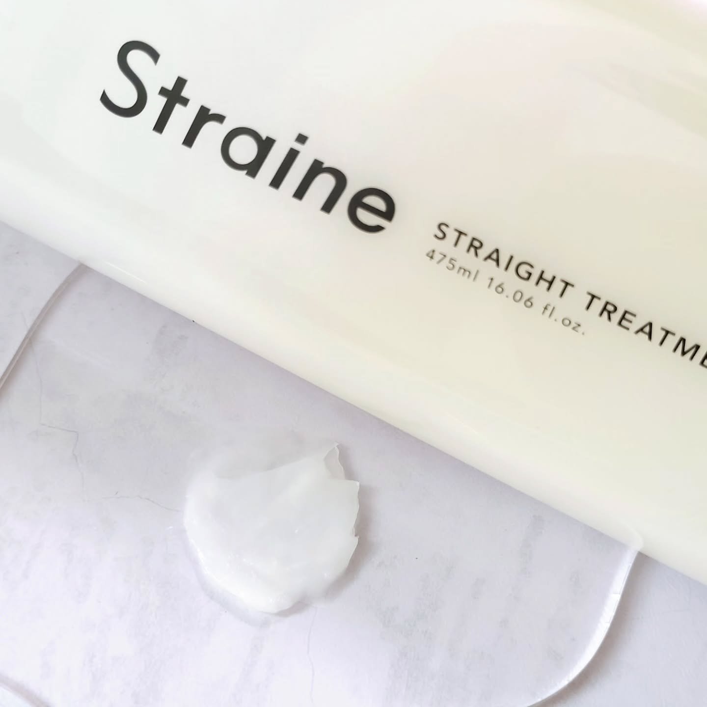 ストレートシャンプー/ストレートトリートメント ホワイトブロッサムの香り/Straine/市販シャンプーを使ったクチコミ（2枚目）