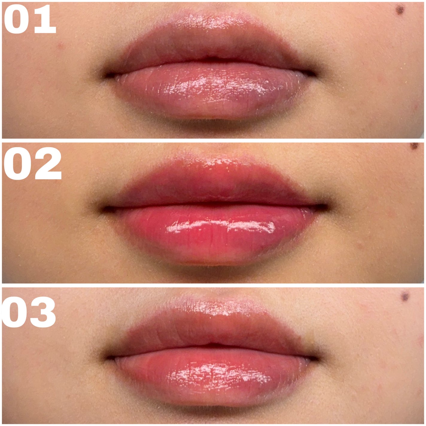 MELTING CHANGE PLUMPING BALM/keybo/口紅を使ったクチコミ(2枚目)