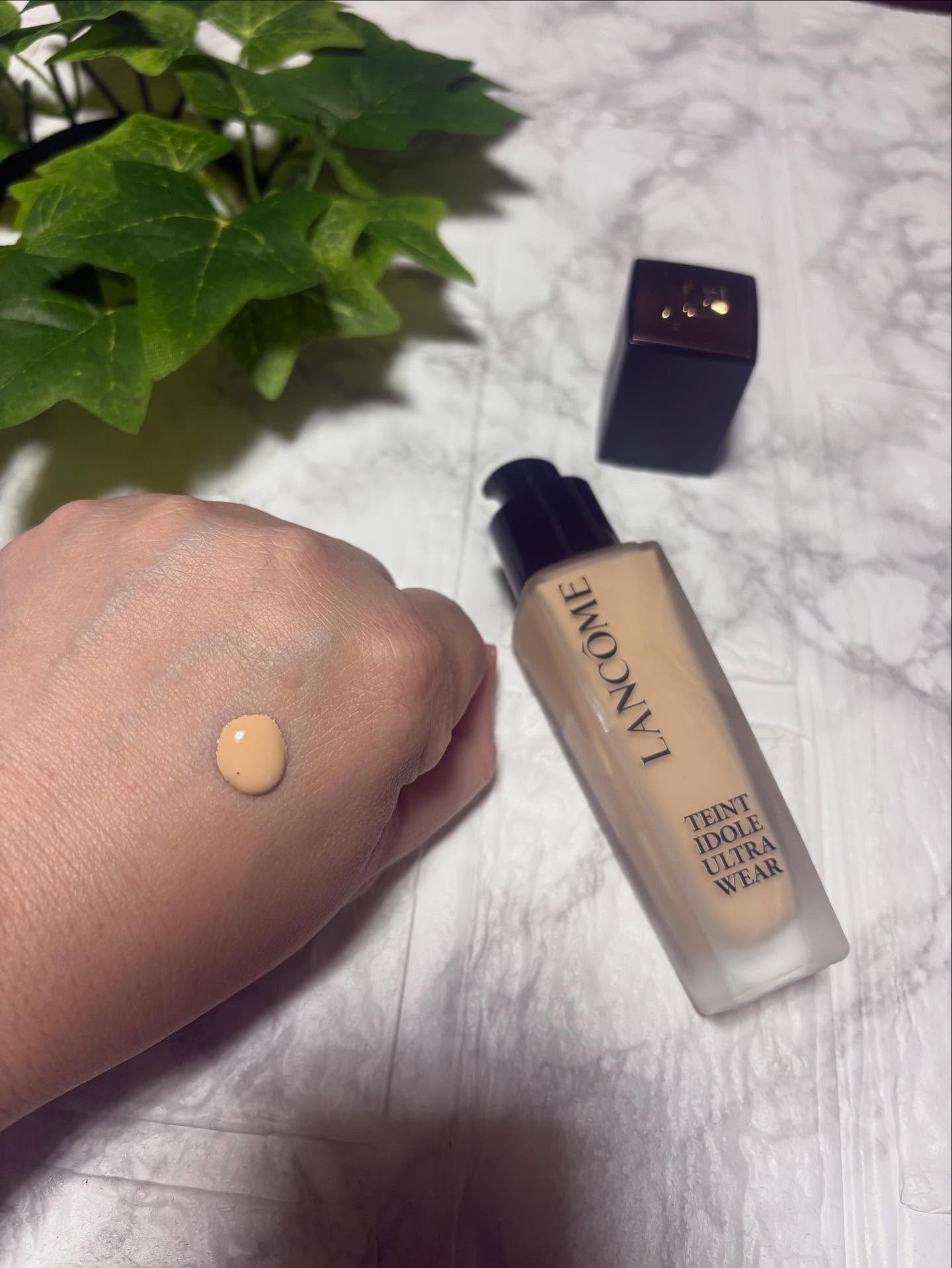 タンイドル ウルトラ ウェア リキッド N/LANCOME/リキッドファンデーションを使ったクチコミ（2枚目）