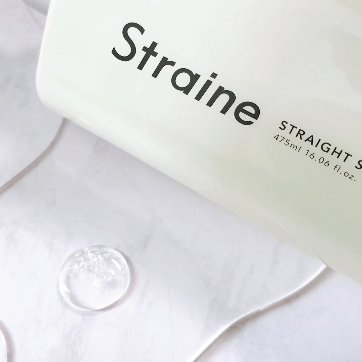 ストレートシャンプー/ストレートトリートメント ホワイトブロッサムの香り/Straine/市販シャンプーを使ったクチコミ（3枚目）