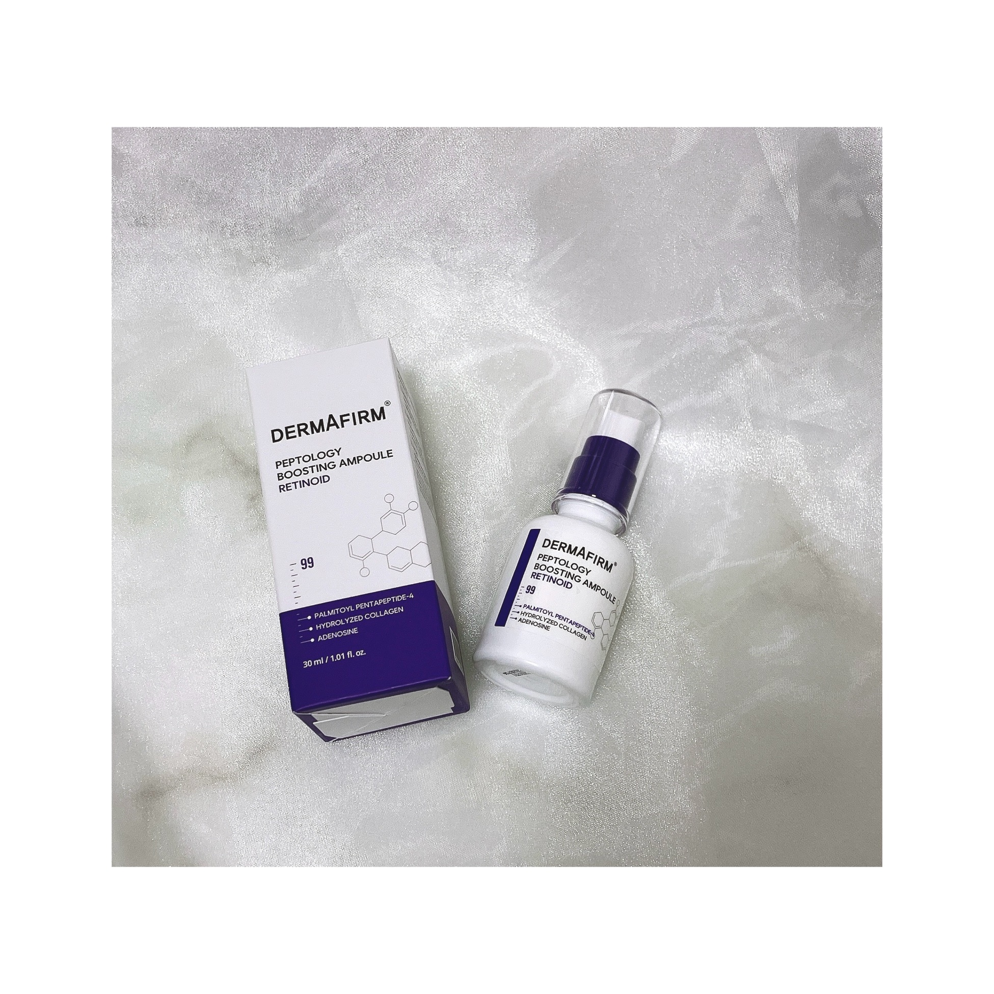 ペプトロジー ブースティングアンプル レチノイド/ダーマファーム/美容液を使ったクチコミ（1枚目）