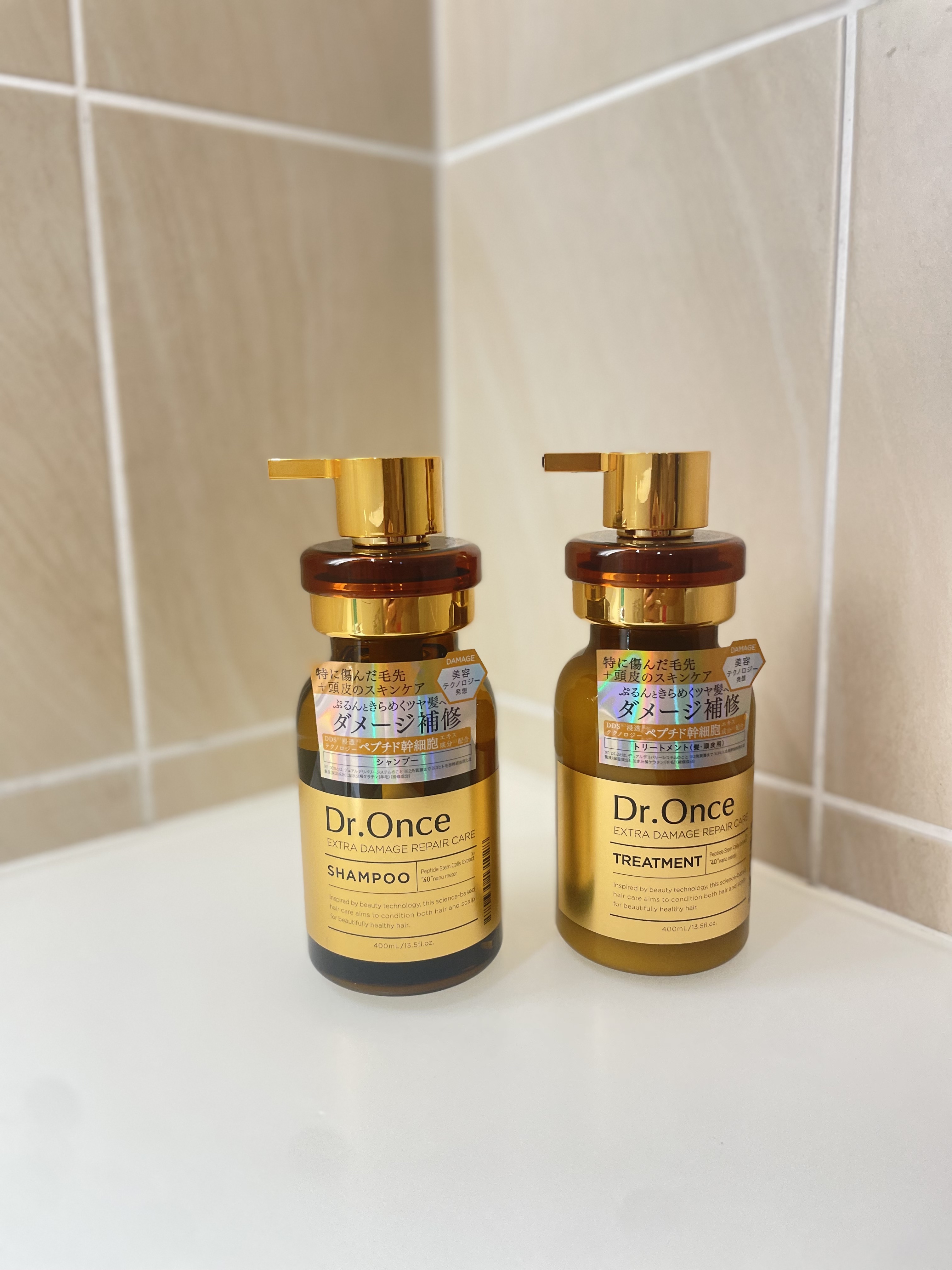 DRワンス エクストラDR シャンプー／ヘアトリートメント /Dr.Once/市販シャンプーを使ったクチコミ（1枚目）