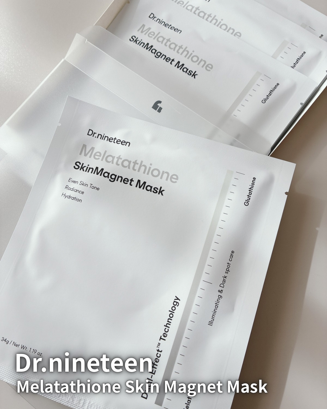 HydroB5 スキンマグネットマスク/Dr.nineteen/シートマスク・パックを使ったクチコミ（1枚目）