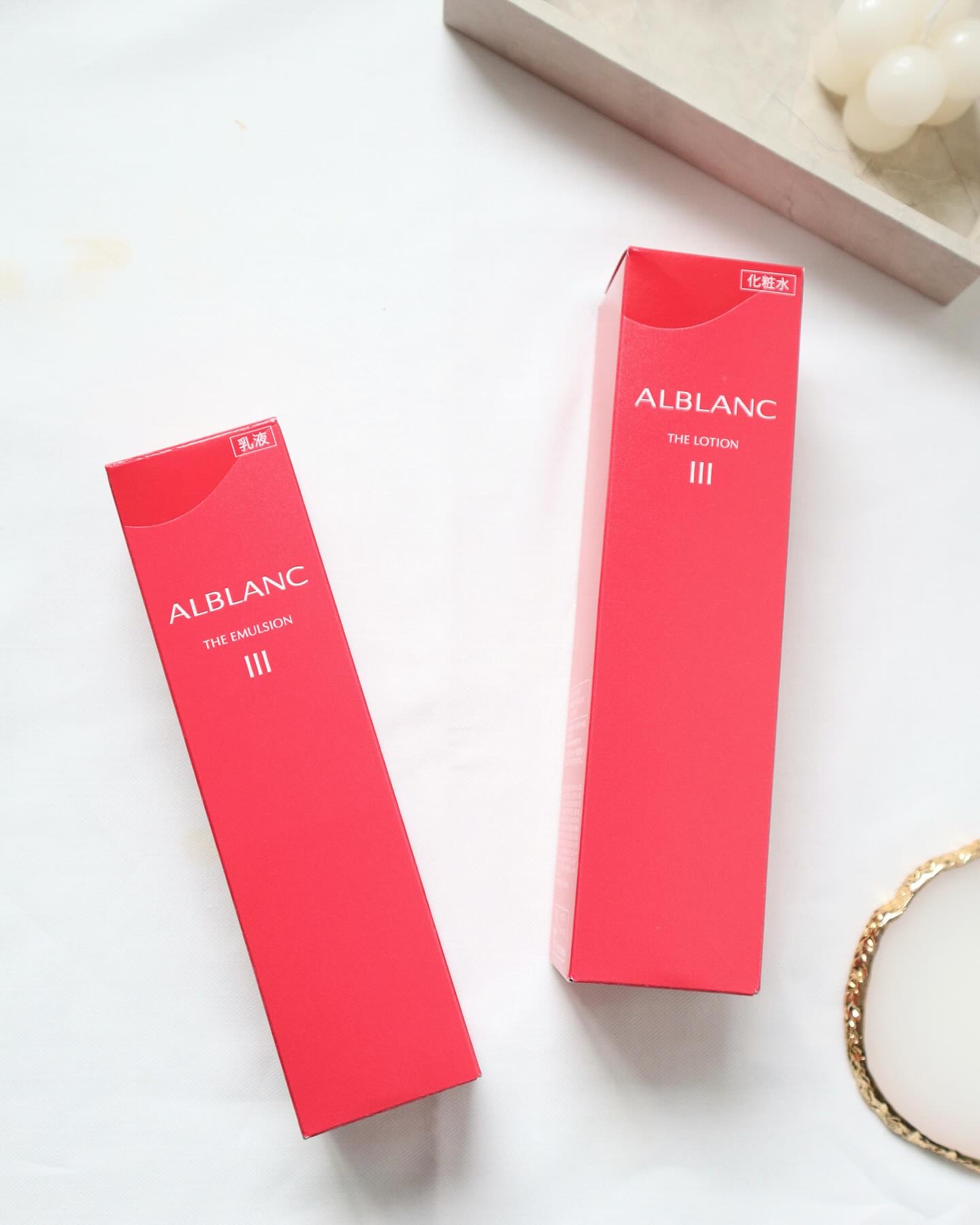 アルブラン　ザローション＆エマルジョンIII 新品未使用 ALBLANCのスキンケア・基礎化粧品 アルブラン ザ ローション III