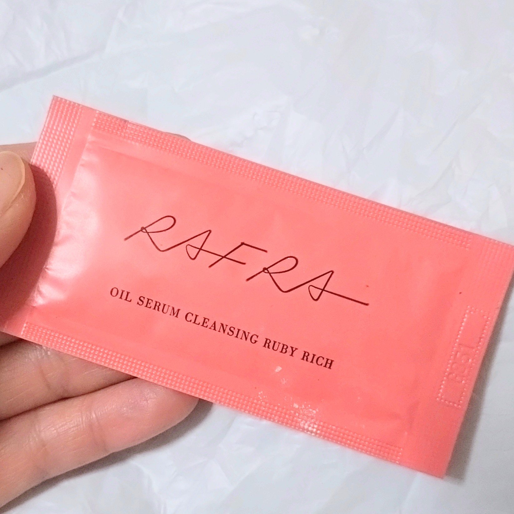オイルセラムクレンジング ルビーリッチ/RAFRA/オイルクレンジングを使ったクチコミ（1枚目）