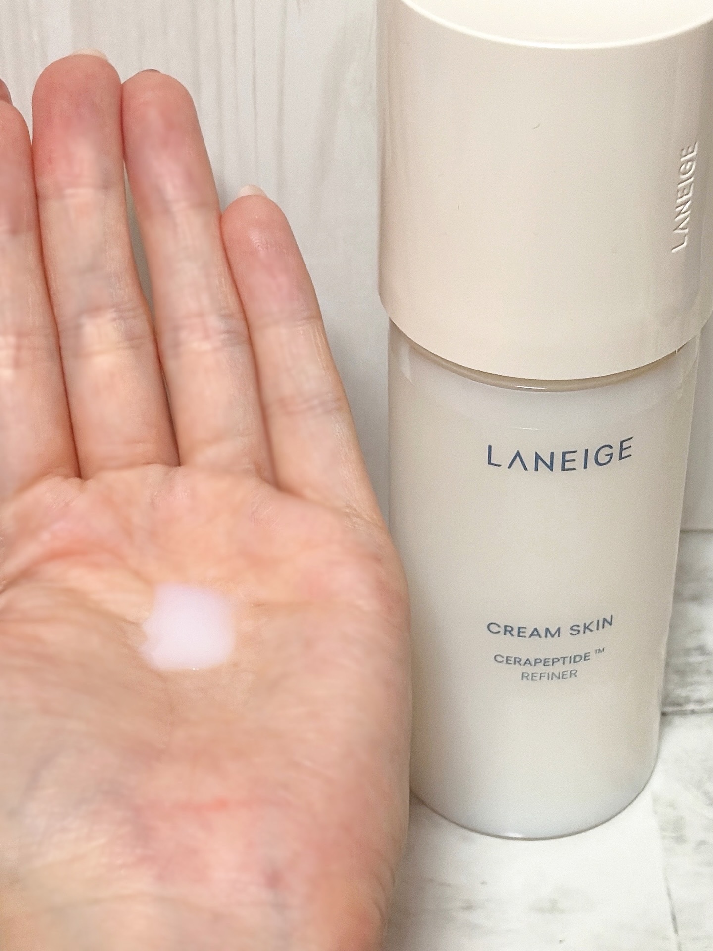 クリームスキン ローション/LANEIGE/化粧水を使ったクチコミ（3枚目）