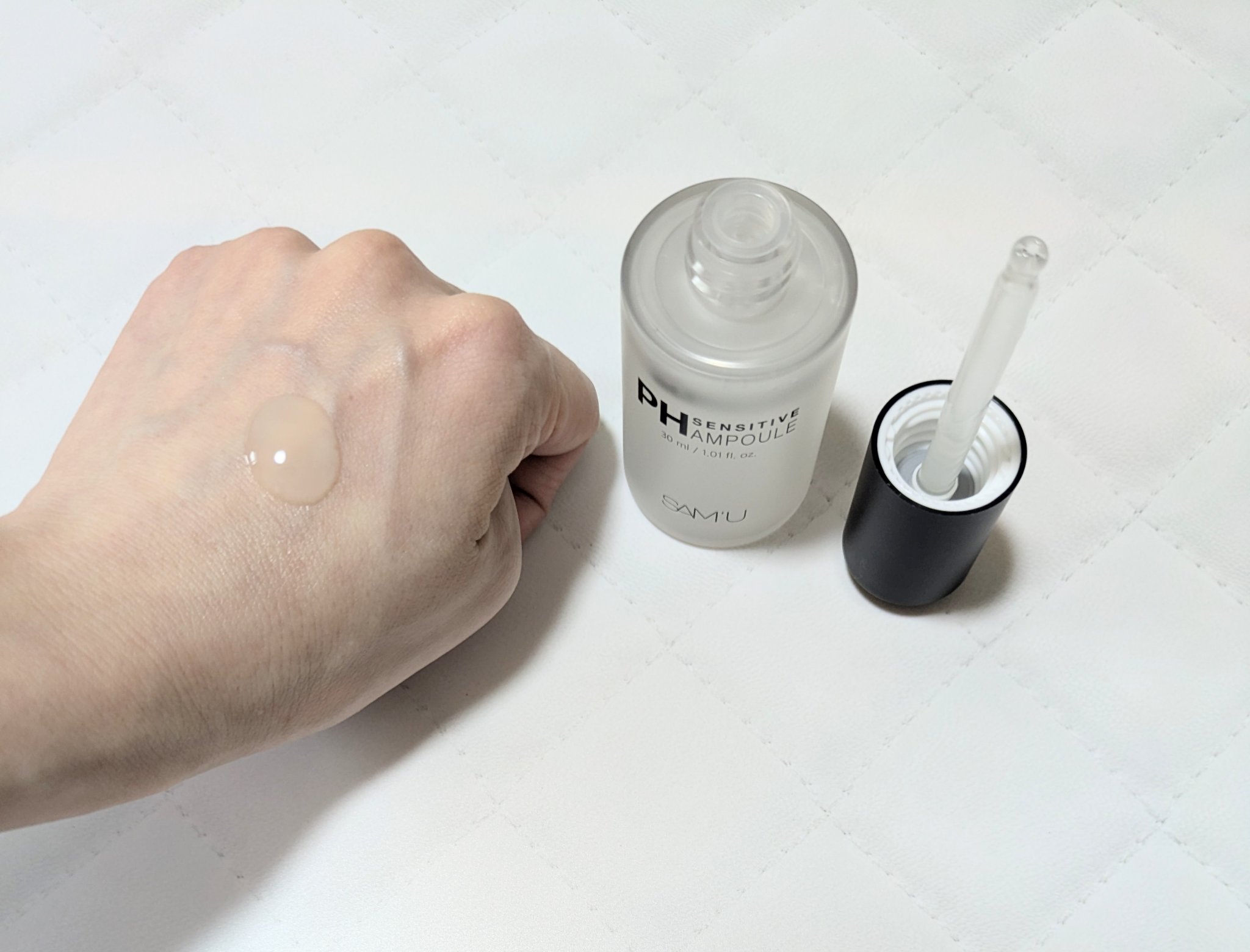 PHセンシティブアンプル/SAM'U/美容液を使ったクチコミ（3枚目）
