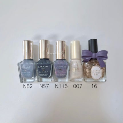 カラフルネイルズ/キャンメイク/マニキュアを使ったクチコミ(5枚目)