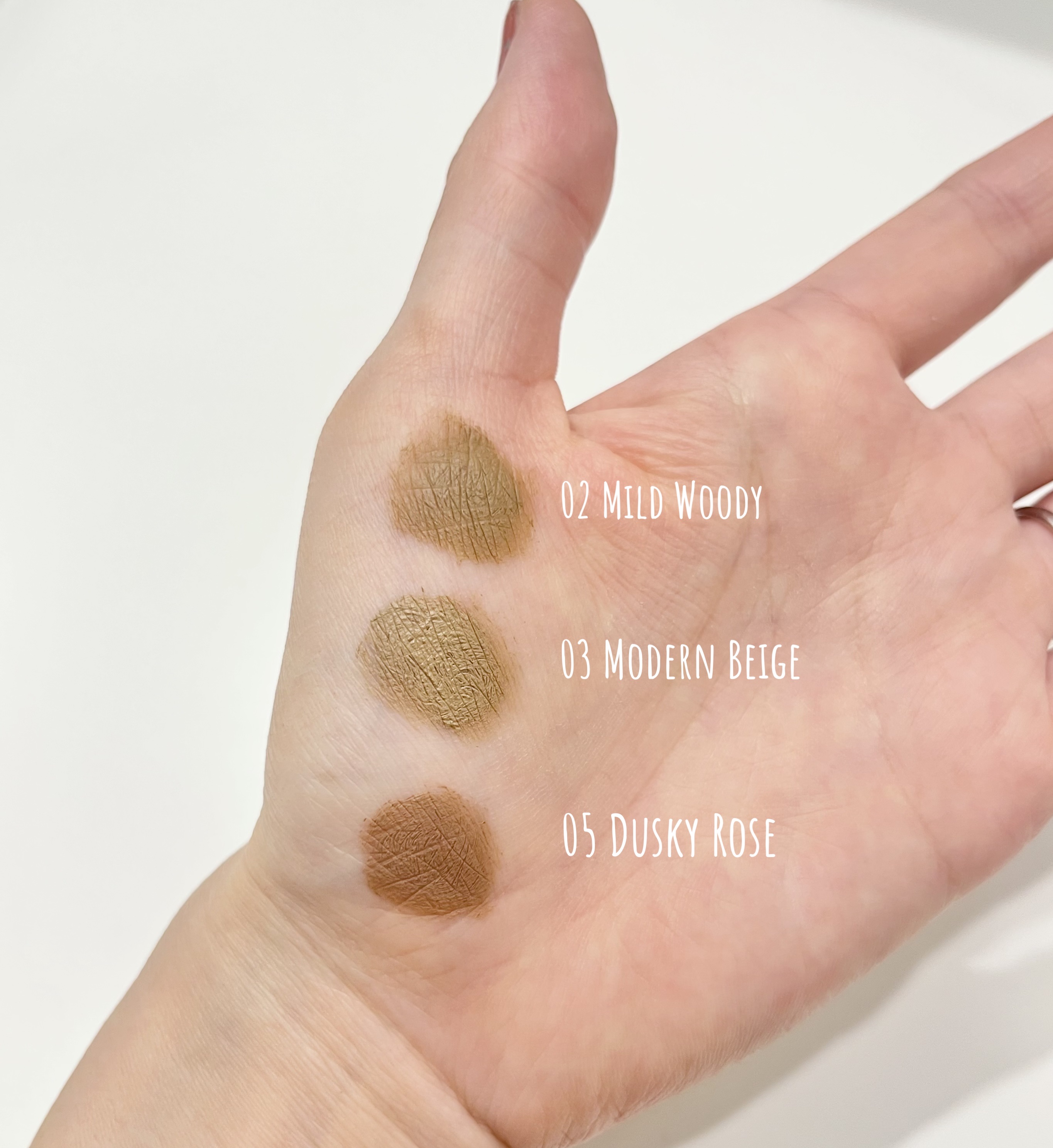 ハンオールブロウカラ/rom&nd/眉マスカラを使ったクチコミ（2枚目）