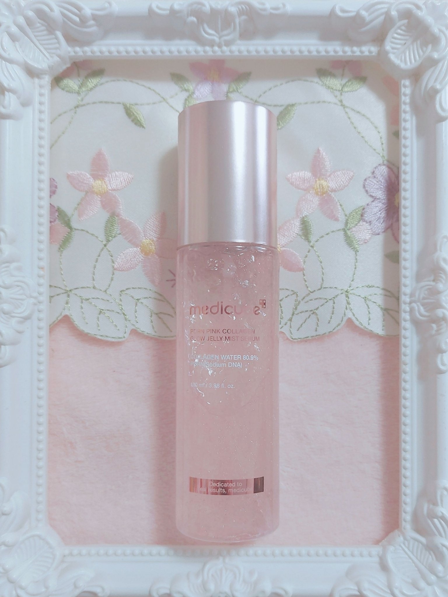 PDRNピンクゼリーセラムミスト/MEDICUBE/美容液を使ったクチコミ（3枚目）