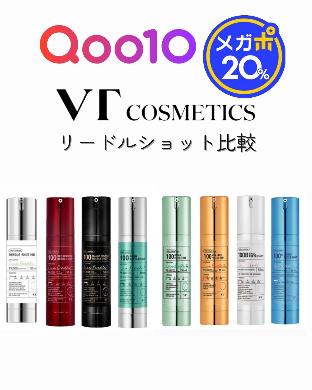 ハイドロップリードルショット100hL/VT/美容液を使ったクチコミ（1枚目）