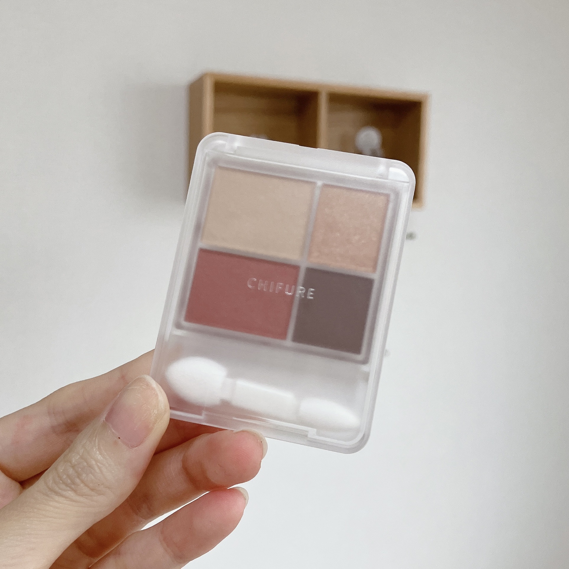 グラデーション アイシャドウ 76 レッドブラウン/ちふれ/アイシャドウパレットを使ったクチコミ（1枚目）