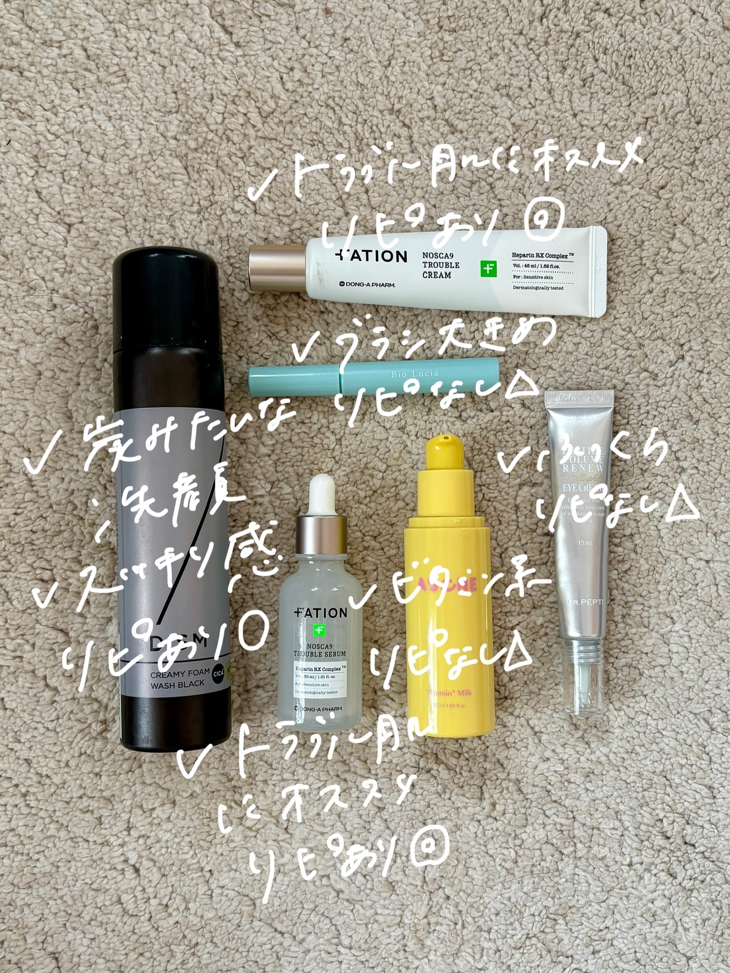 ノスカナイン トラブル セラム/FATION/美容液を使ったクチコミ（2枚目）