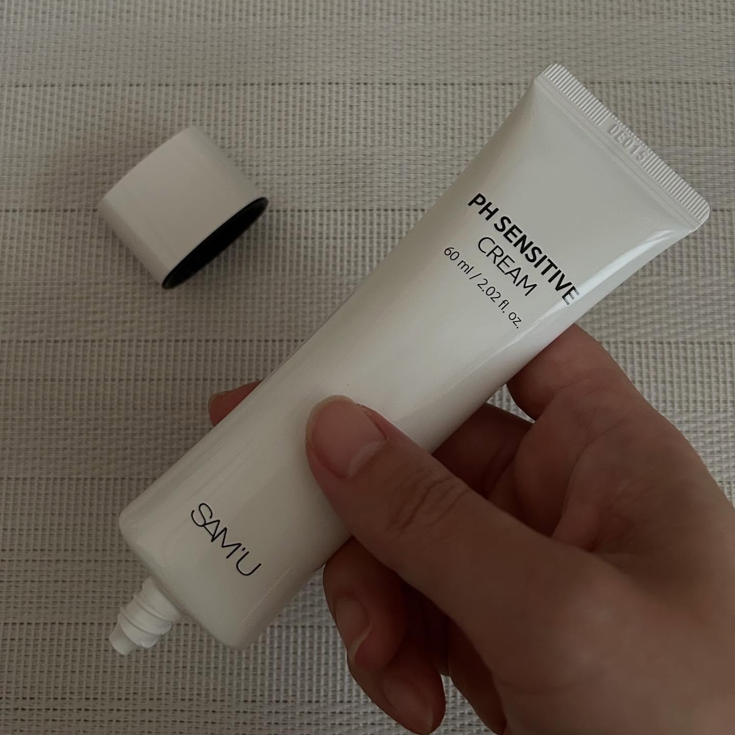 PHセンシティブクリームチューブ 60ml/SAM'U/フェイスクリームを使ったクチコミ（2枚目）