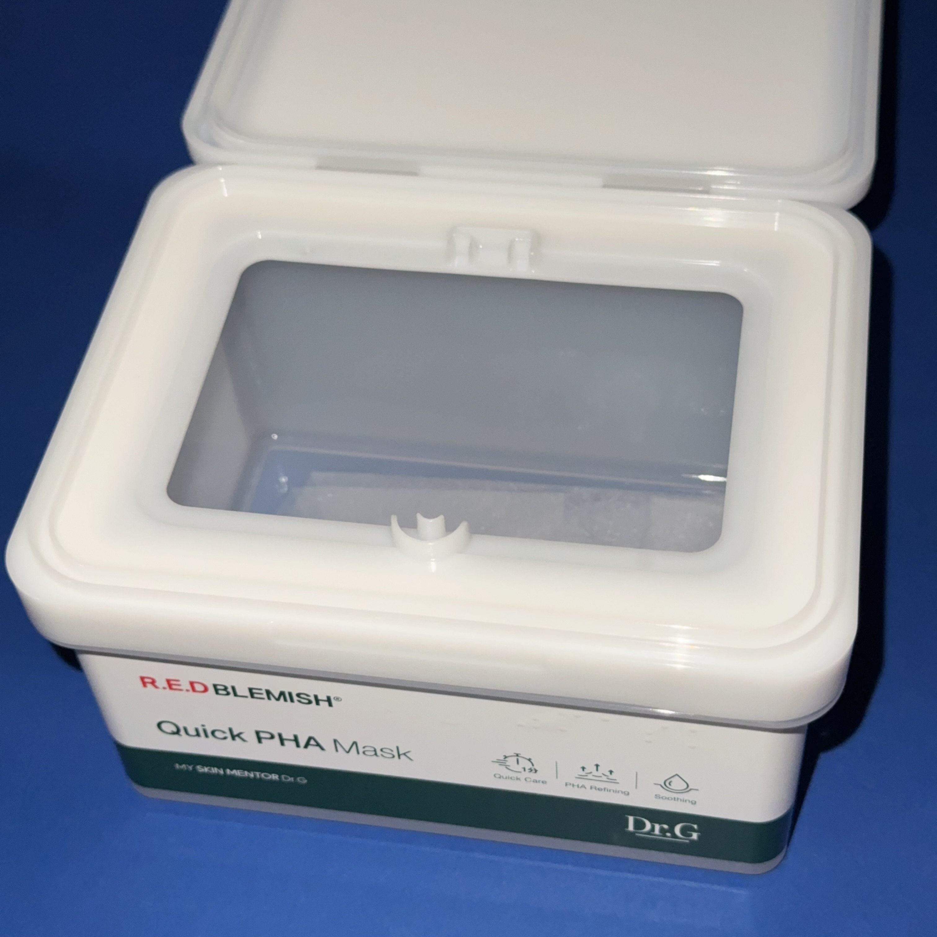 レッドブレミッシュクイックPHAシートマスク/Dr.G/シートマスク・パックを使ったクチコミ（2枚目）