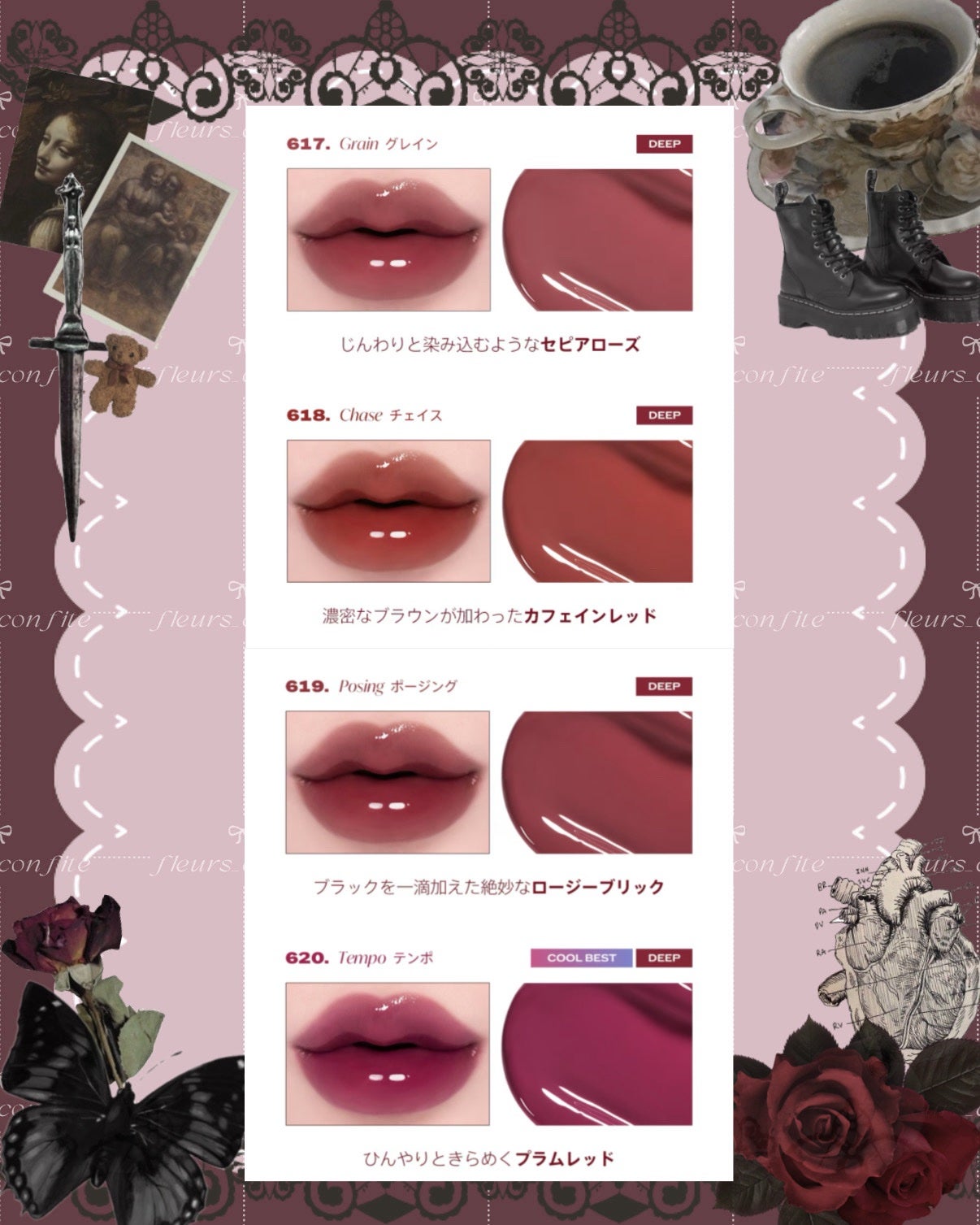 フルーティーグラムティント/Laka/リップティントを使ったクチコミ(10枚目)